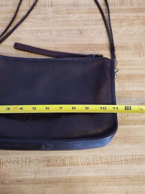 VTG COACH Leather Shoulder Crossbody Bag - Picture 14 of 16